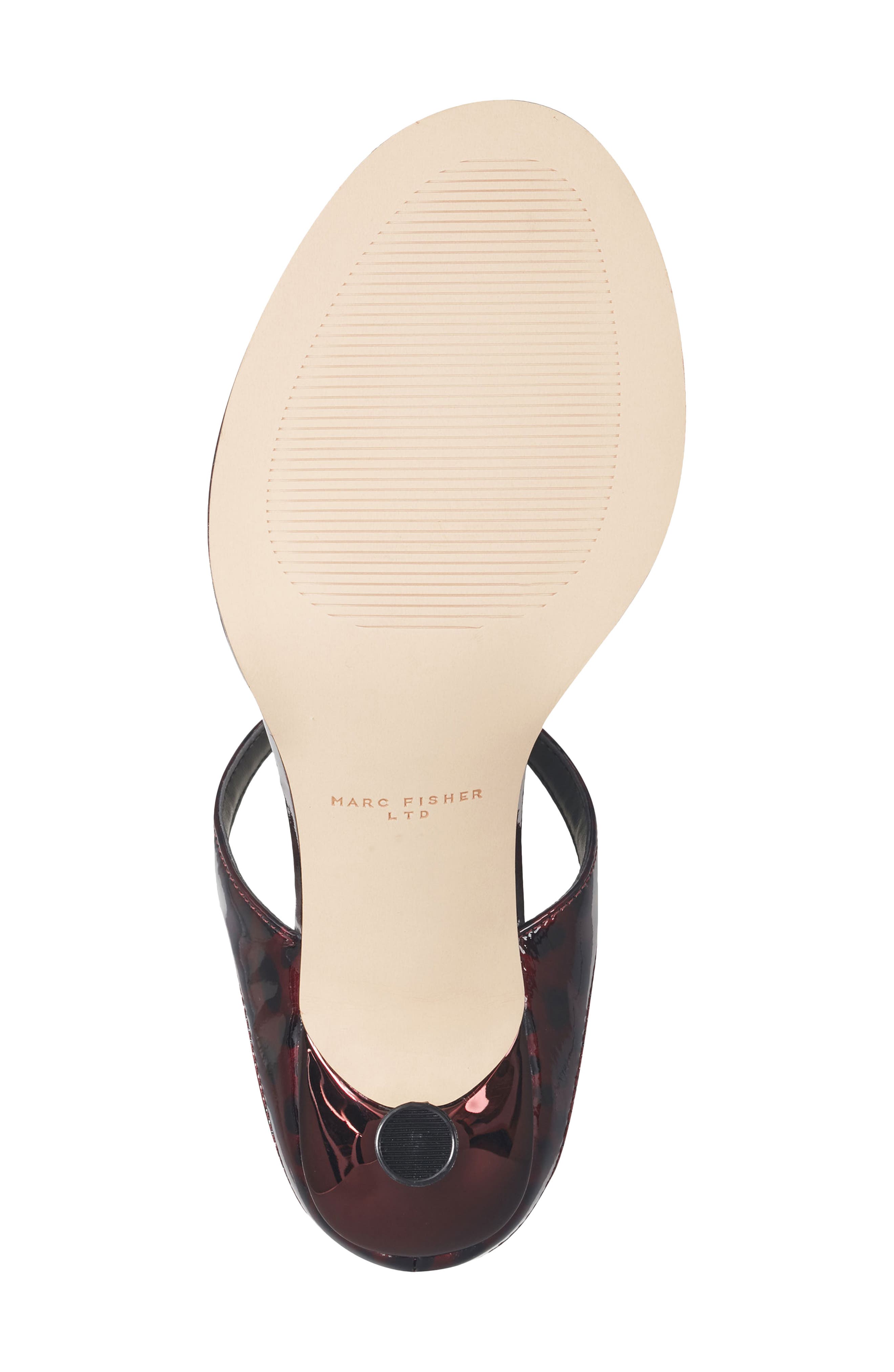 Marc Fisher LTD Alonde Slide Sandal, Alternate, color, Dark Red 2