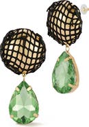 CHLOE AND MADISON Fishnet Drop Earrings