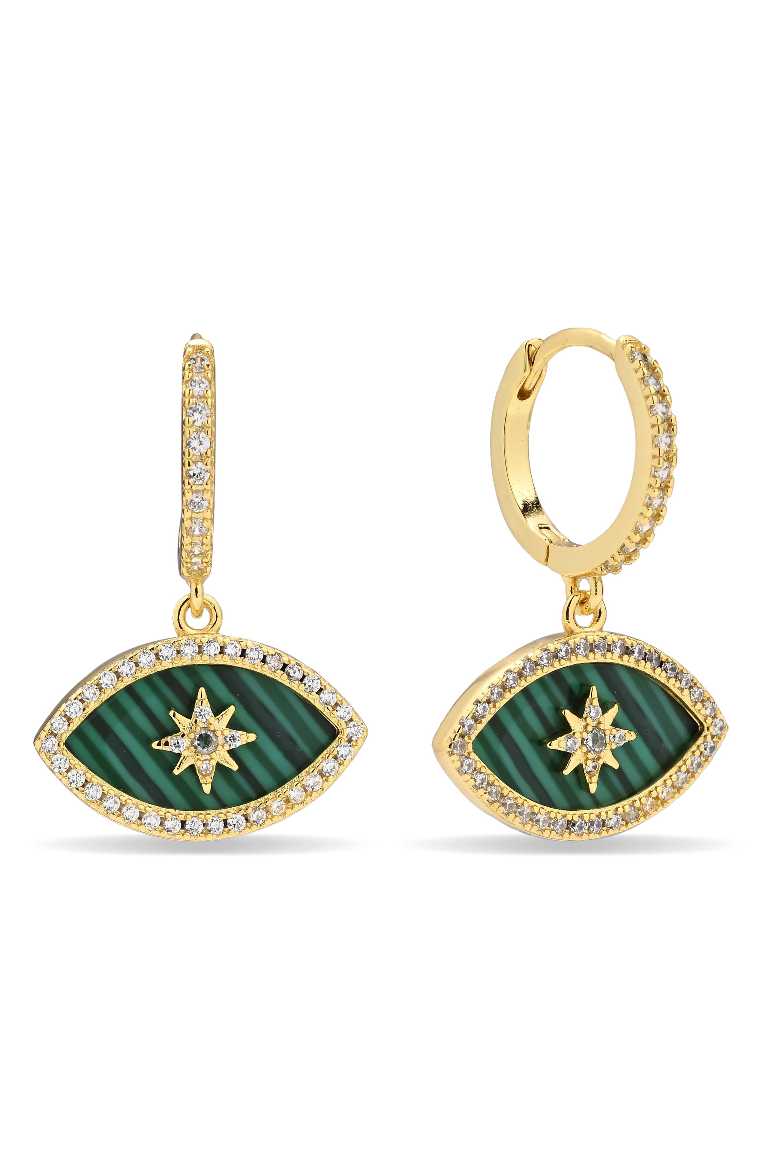 Auralis 18k Gold Plated Drop Earrings