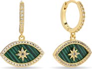 EYE CANDY LOS ANGELES Auralis 18k Gold Plated Drop Earrings