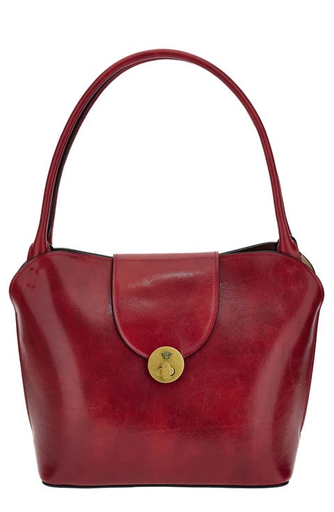 Medium Vivian Leather Shoulder Bag