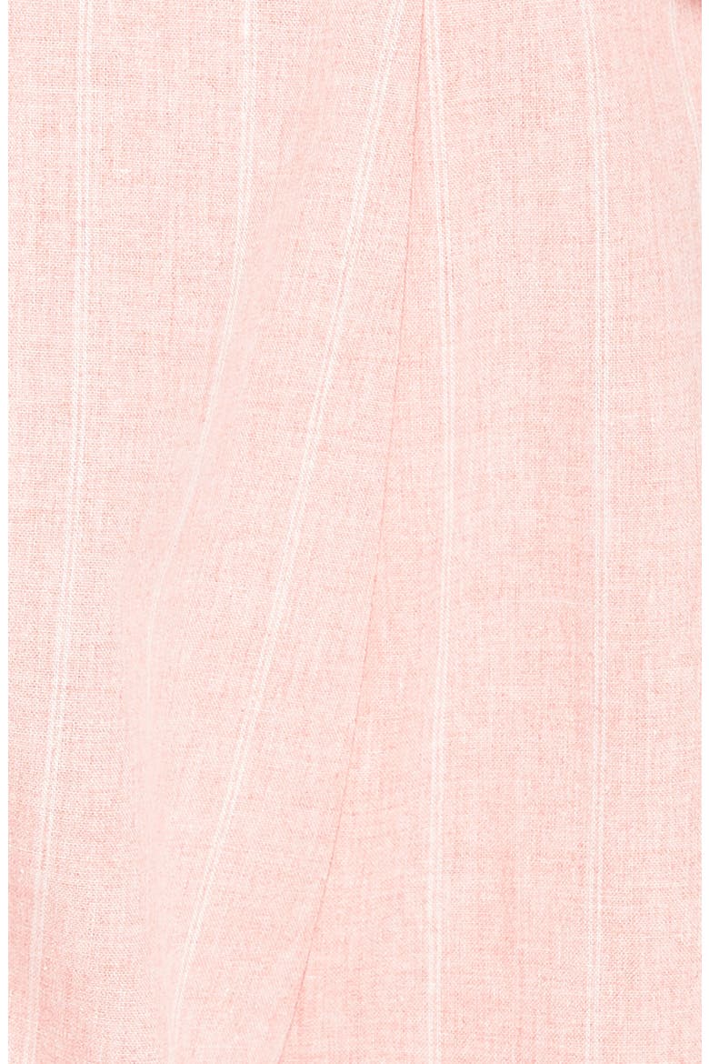 Frill Shoulder Stripe Jumpsuit, Alternate, color, PINK