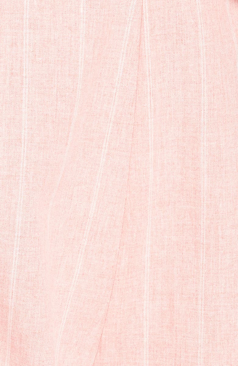 LOST INK Frill Shoulder Stripe Jumpsuit, Alternate, color, 