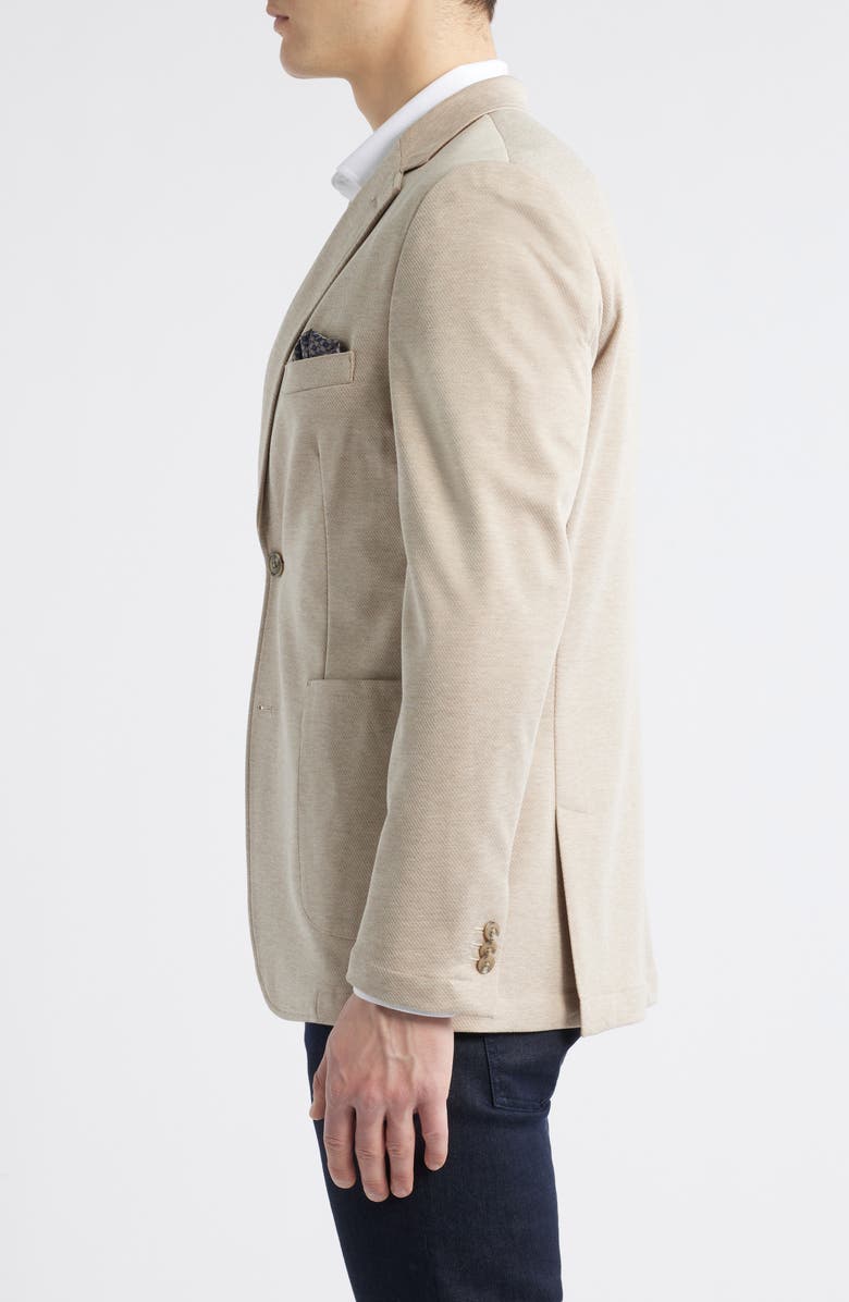 Johnston & Murphy XC Flex<sup>®</sup> Solid Knit Sport Coat, Alternate, color, Tan