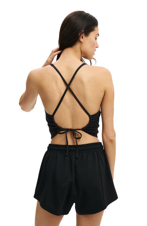 Cotton On Body Active Ultra Soft Cross Back Tank In Black