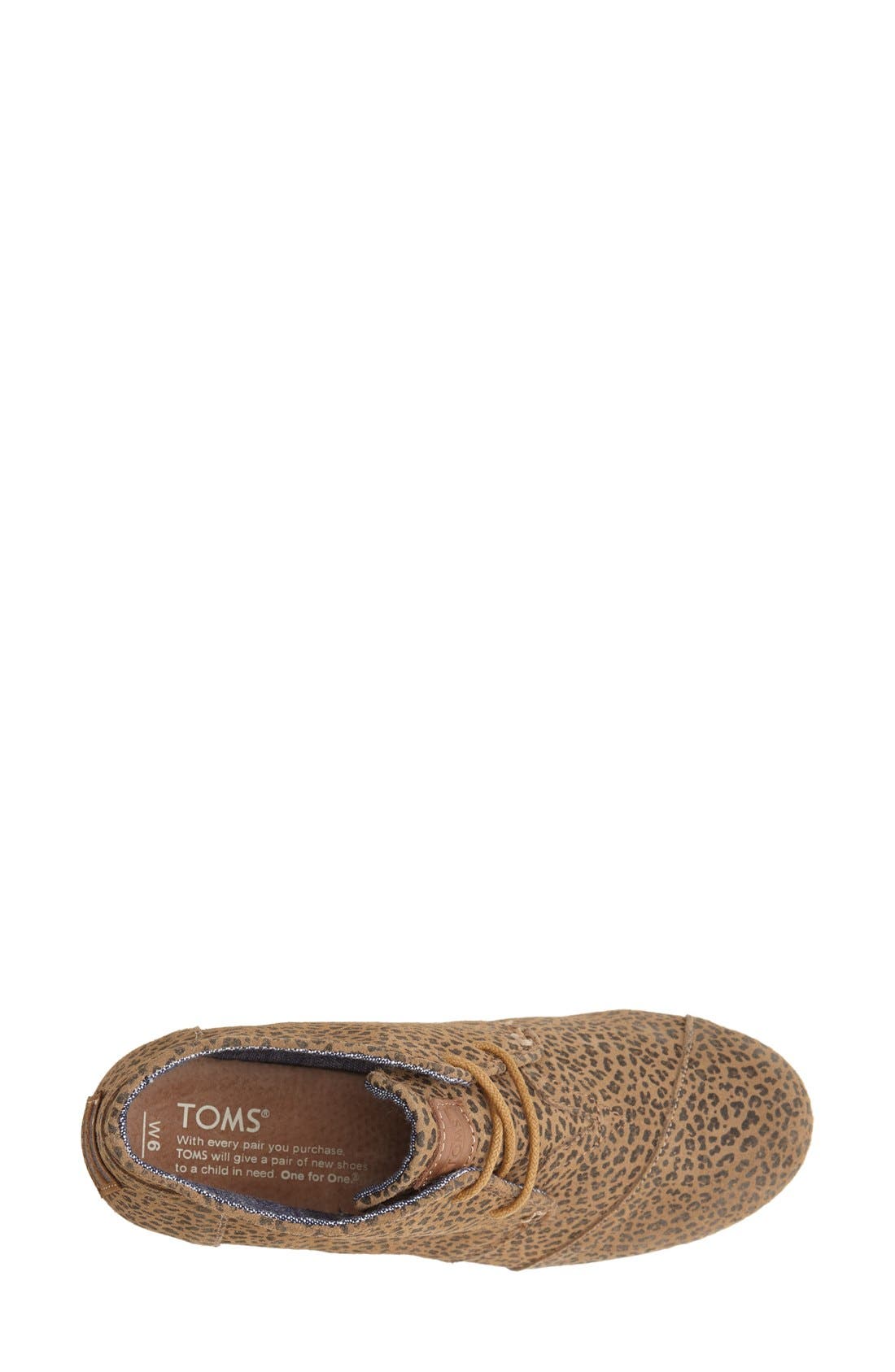 SUEDE DESERT WEDGE, Alternate, color, CHEETAH