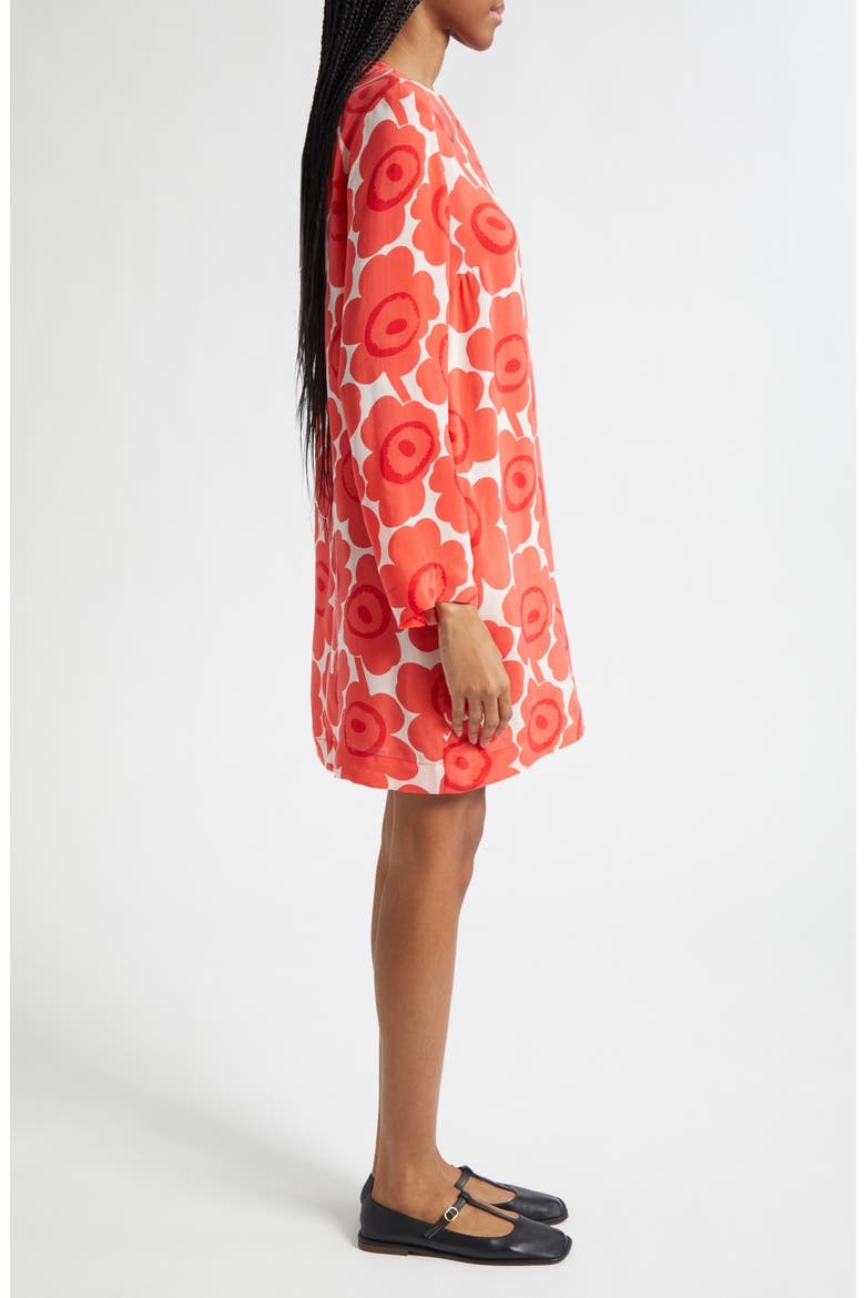 Kouttaus Uikko Long Sleeve Dress, Alternate, color, RED LIGHT PINK