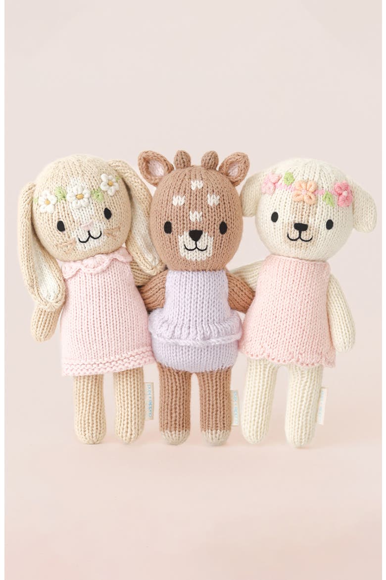 Tiny Hannah The Bunny Blush Stuffed Animal, Alternate, color, PINK
