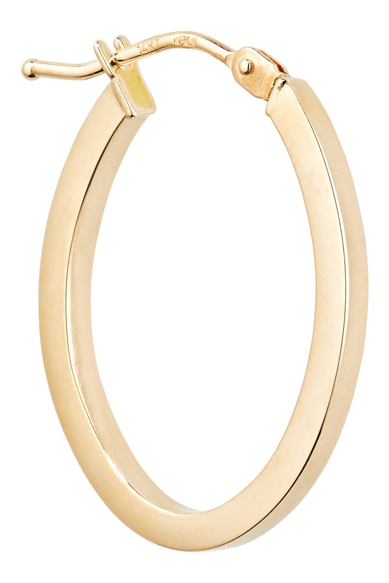 14K Gold Hoop Earrings (Nordstrom Exclusive), Alternate, color, 14K YELLOW GOLD