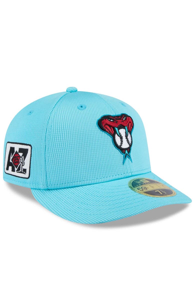 New Era Men's New Era  Teal Arizona Diamondbacks 2025 Spring Training Low Profile 59FIFTY Fitted Hat, Main, color, 