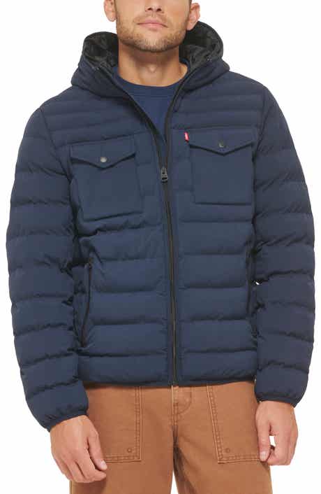 Levi's Stretch Hooded Puffer Jacket