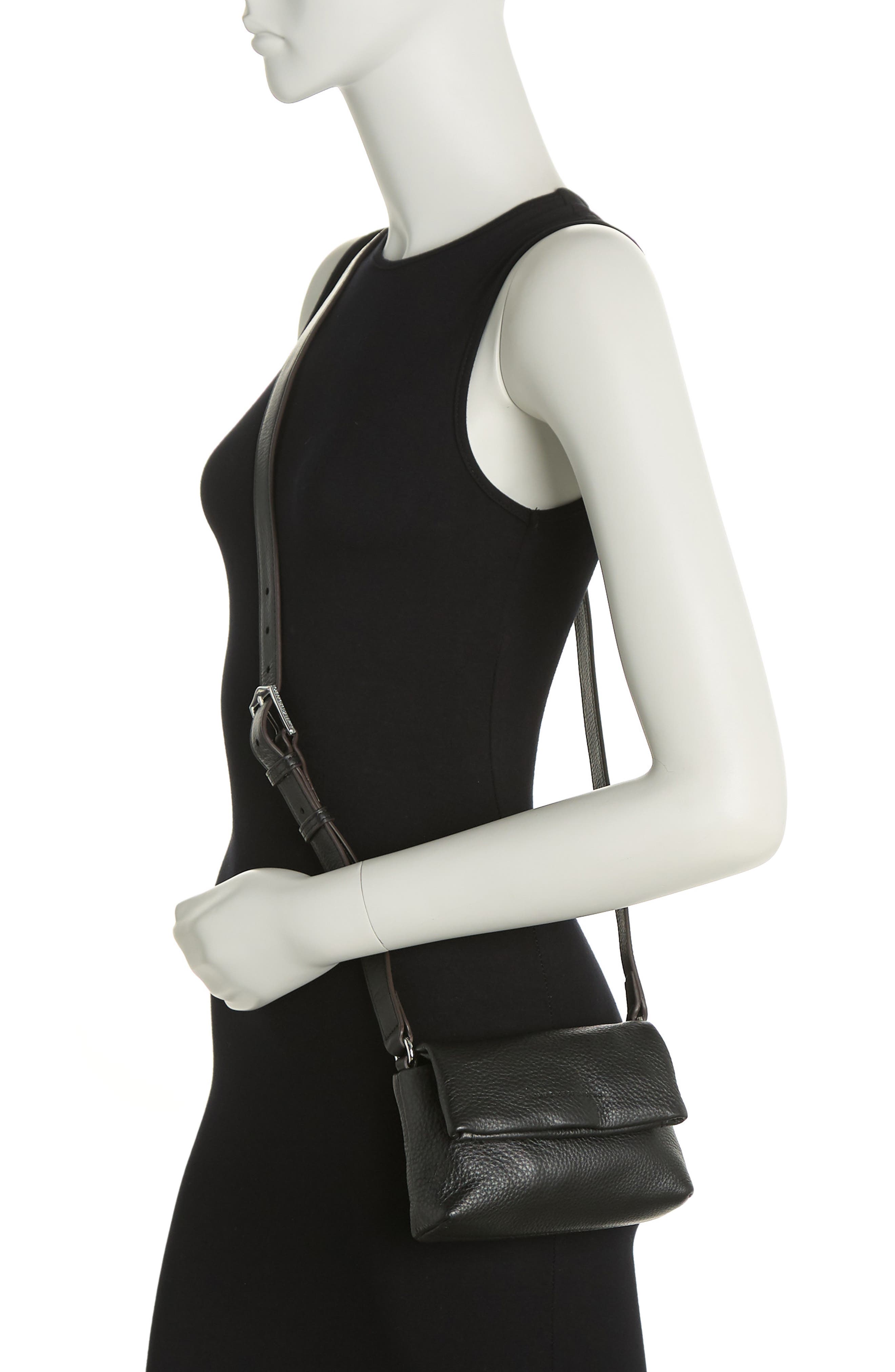 AIMEE Preston Mini Crossbody, Alternate, color, Black/Black