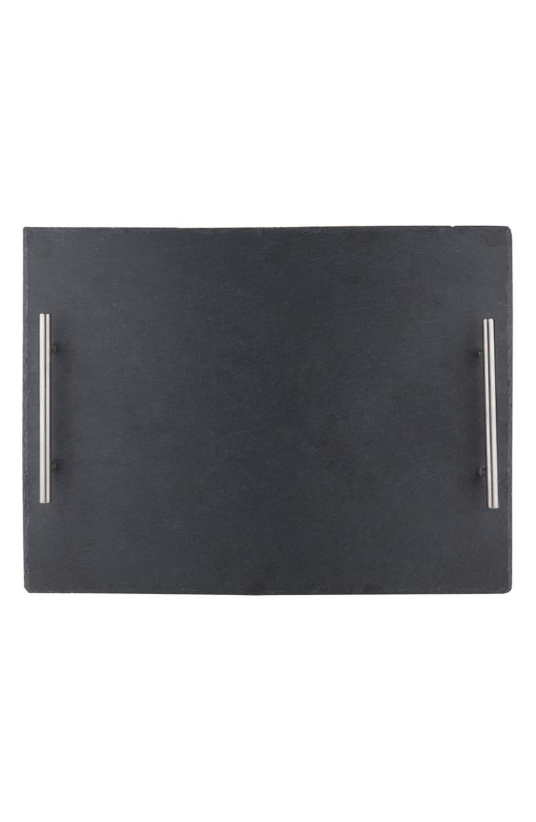 TRUE BRANDS Fete Slate Cheeseboard, Main, color, Grey