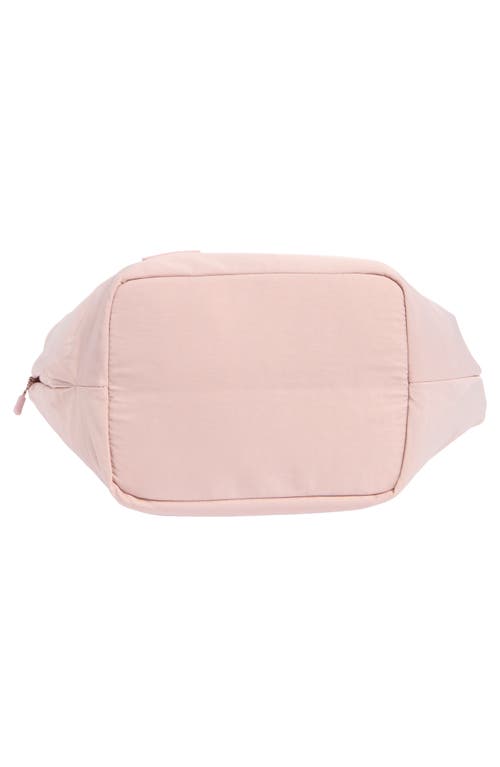Beis Béis The Crescent Catchall Crossbody Bag In Pink