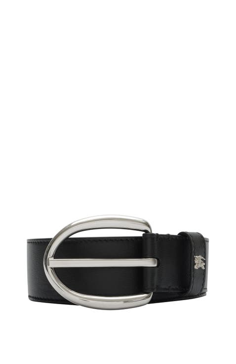 Leather Oval Belt