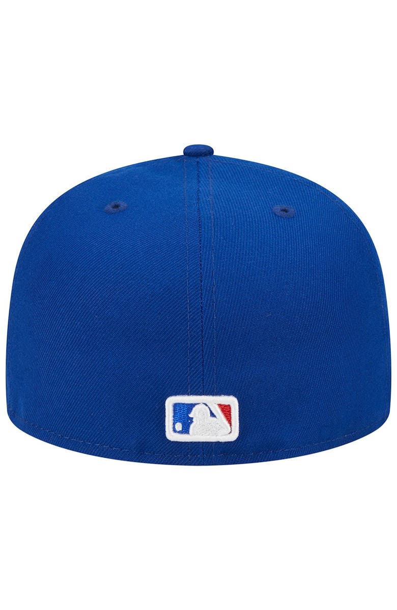 New Era Men's New Era Royal Chicago Cubs Alternate Logo 2016 World Series Team Color 59FIFTY Fitted Hat, Alternate, color, 