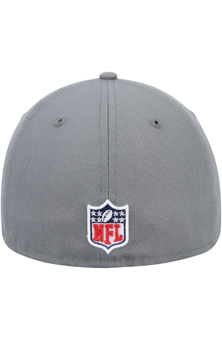 New Era Men's New Era Graphite Chicago Bears Alternate Logo Storm Low Profile 59FIFTY Fitted Hat, Alternate, color, 