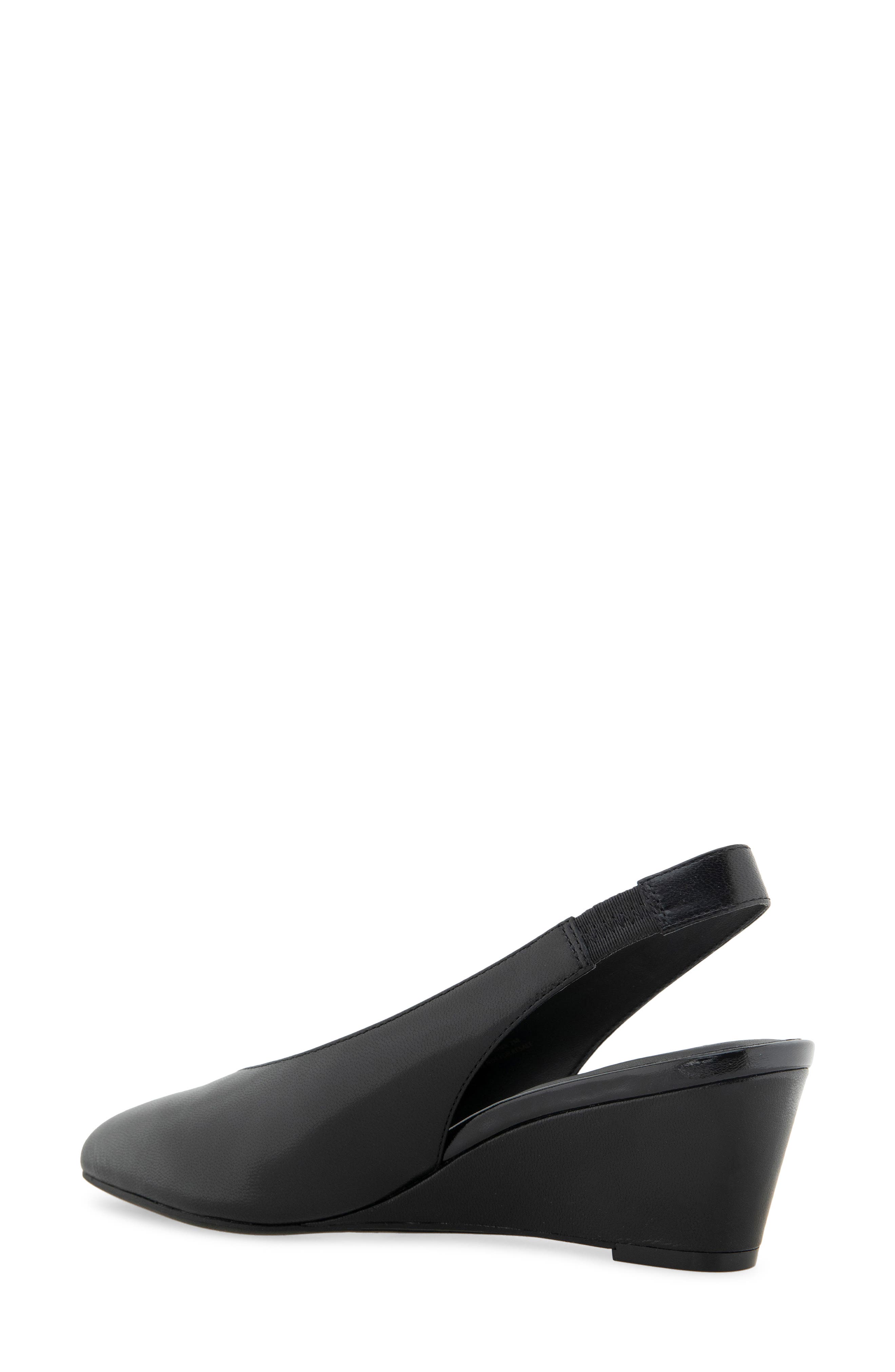 Aerosoles Carmenza Suede Slingback Pump, Alternate, color, Black