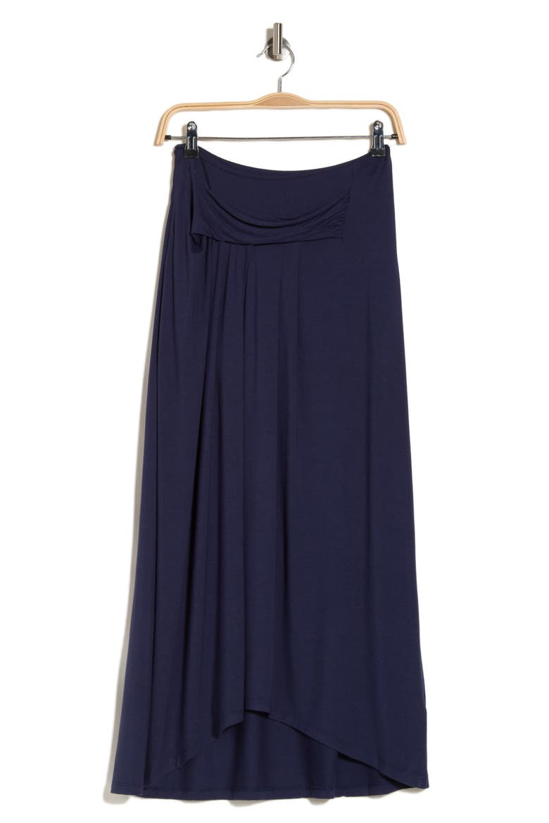 Trina Jersey Skirt, Alternate, color, PEACOAT NAVY