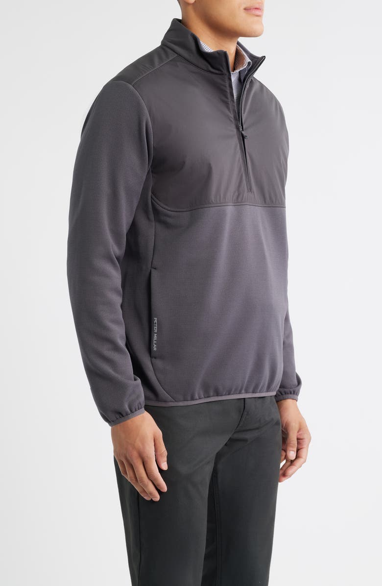 Peter Millar Vail Half Zip Pullover, Alternate, color, Iridium