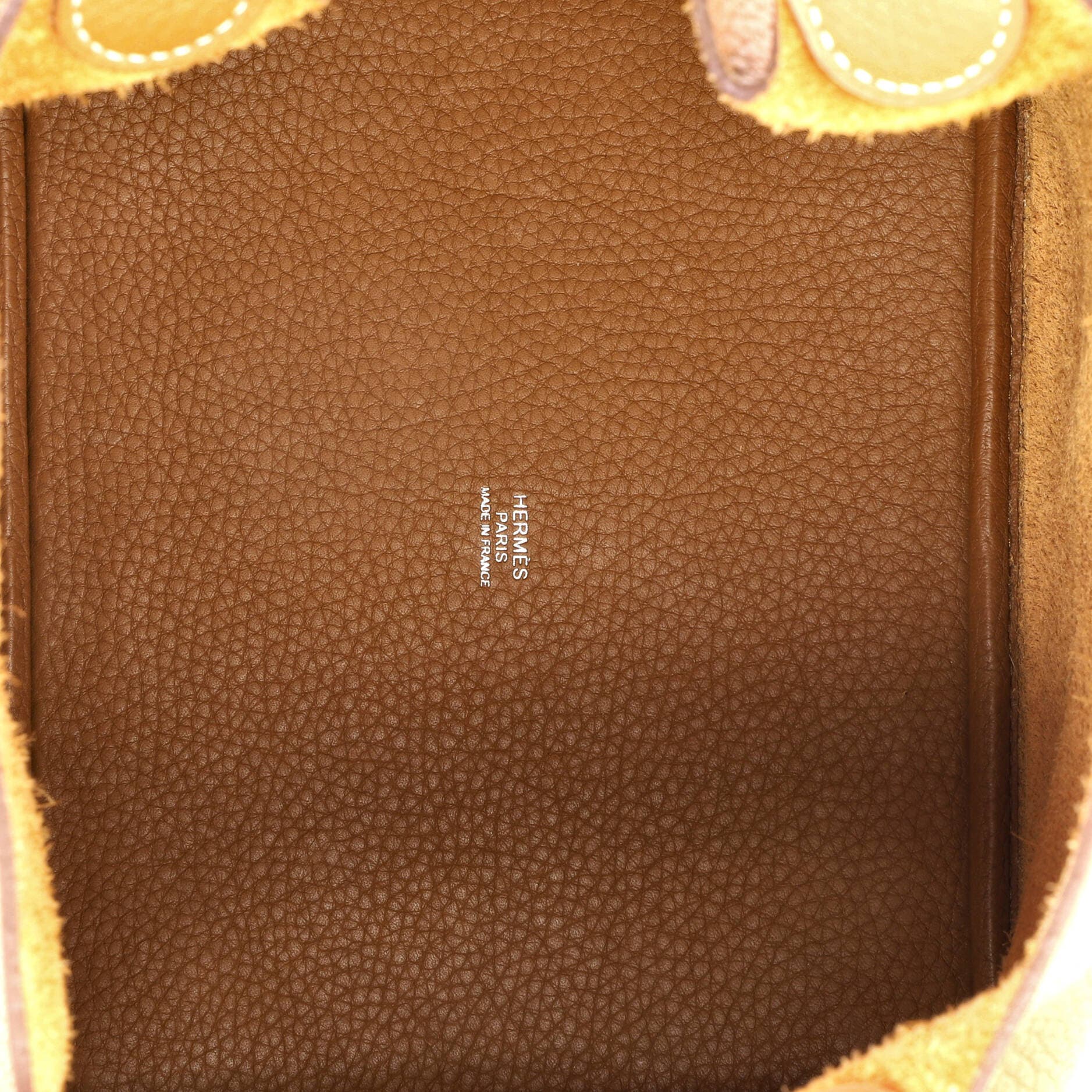 Pre-Owned Hermes Picotin Lock Bag Clemence MM, Alternate, color, Gold