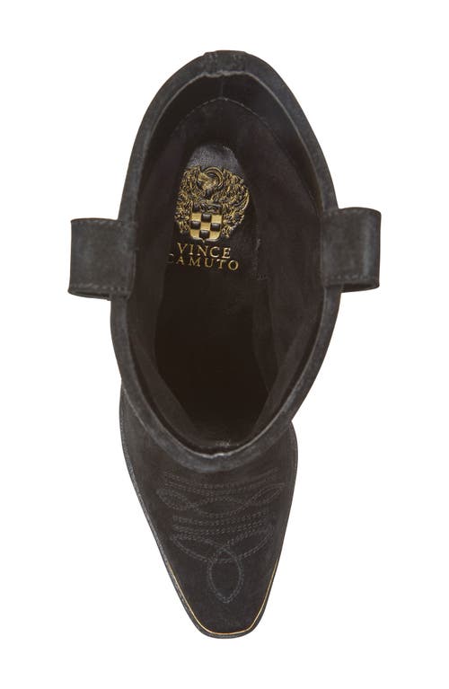 Vince Camuto Abel Western Boot In Black