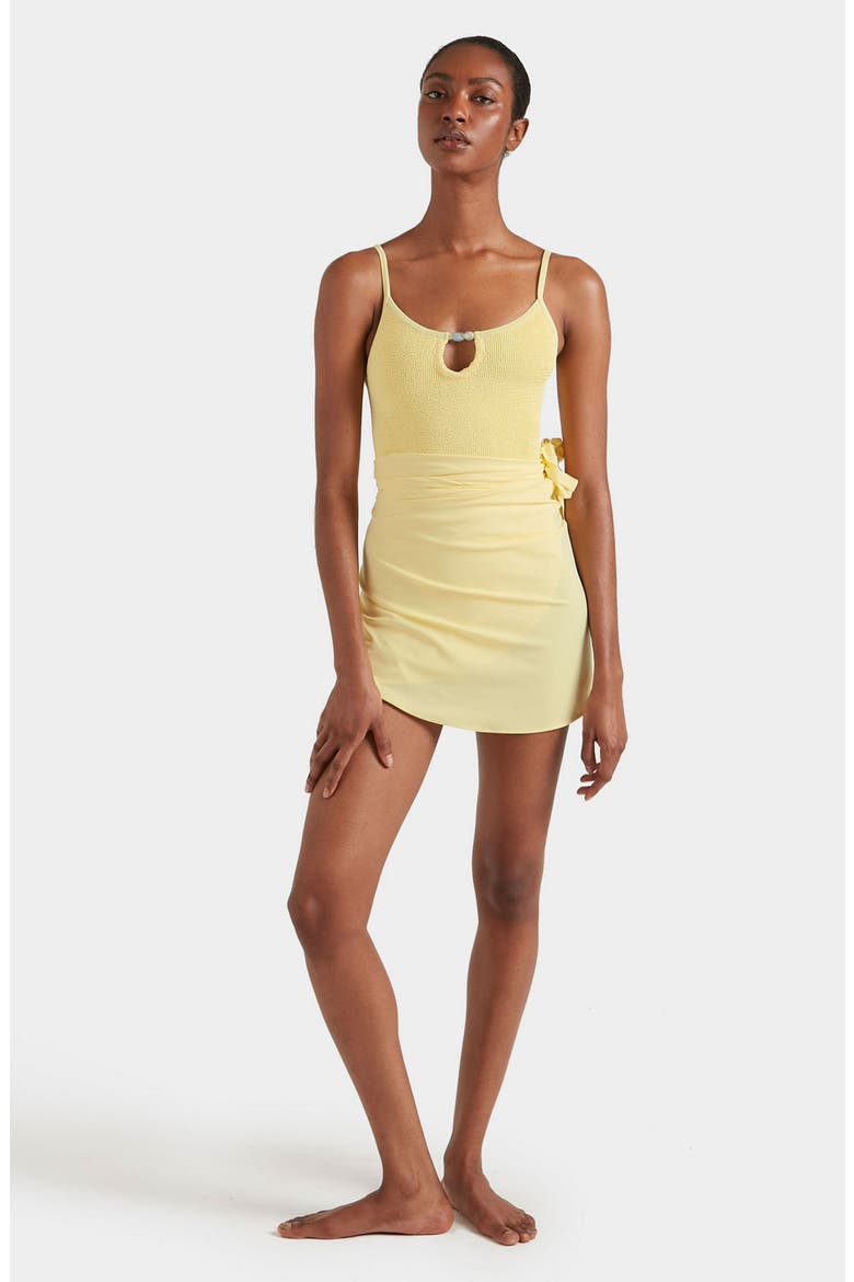 Mia Beaded One-Piece Swimsuit (Women) | Nordstrom