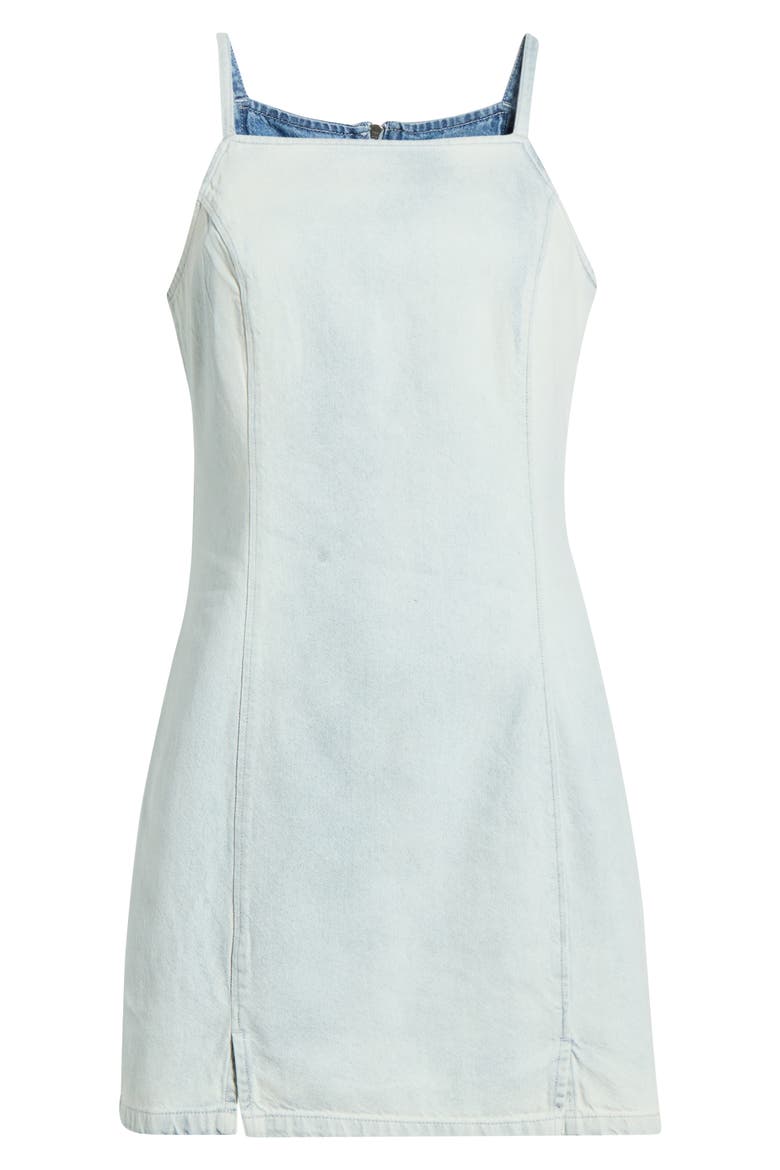 Jade Saltwashed Sleeveless Minidress, Alternate, color, BLUE MIST