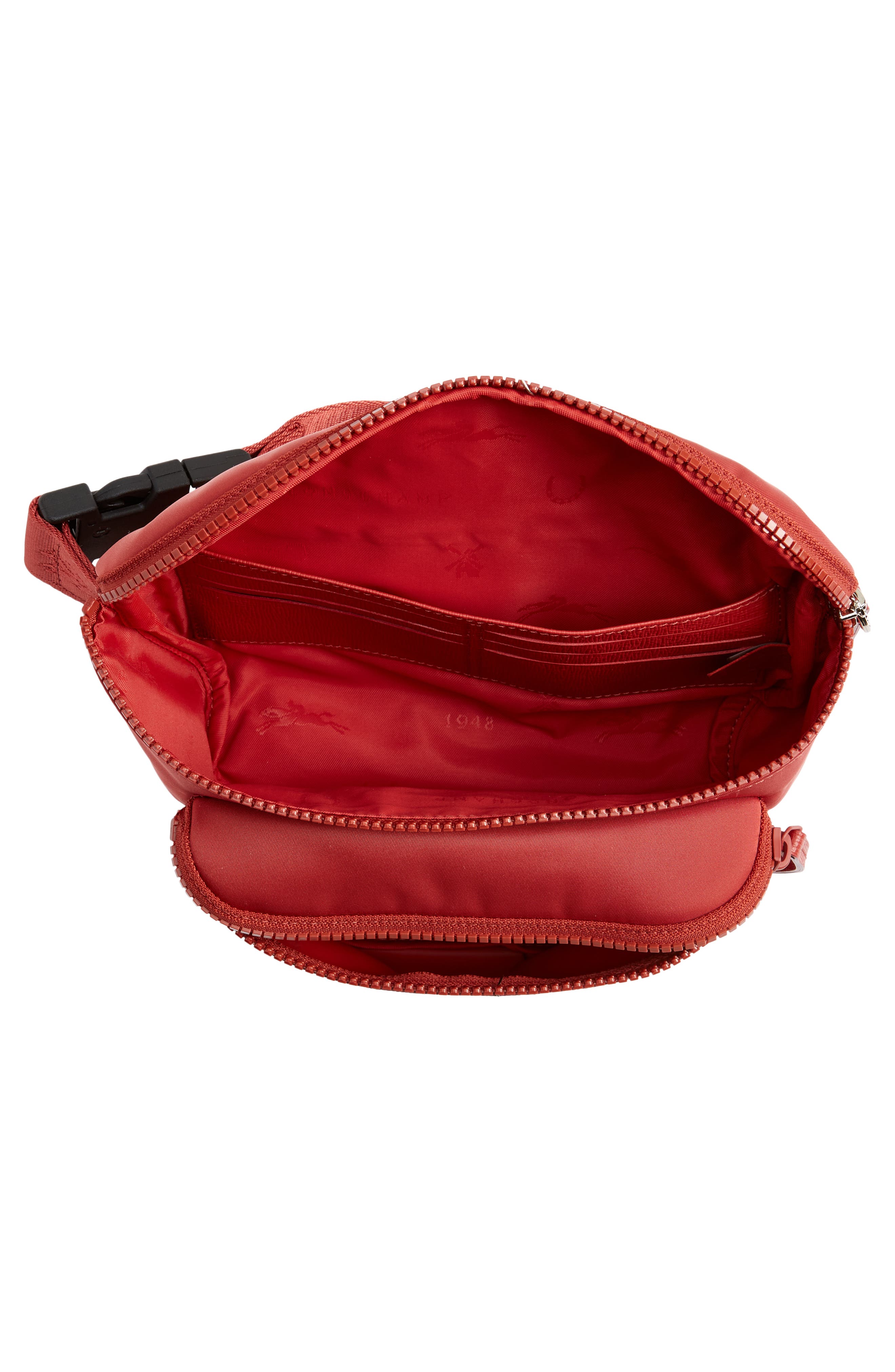 Canvas Belt Bag, Alternate, color, RED