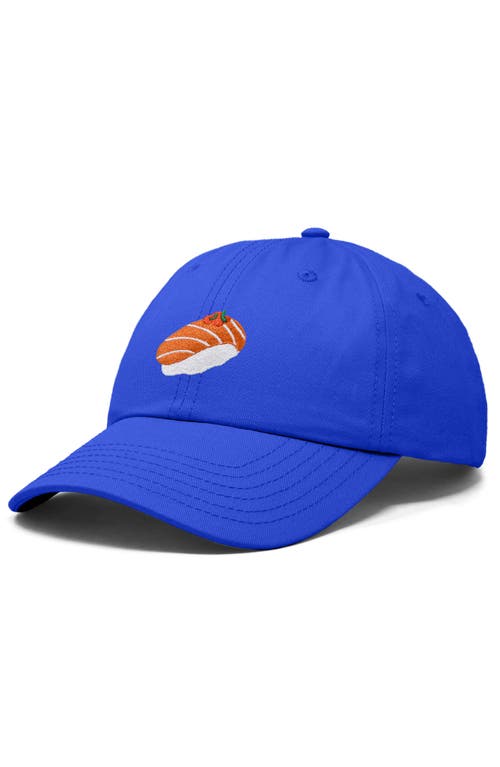 DALIX DALIX SALMON SUSHI EMBROIDERED DAD CAP 
