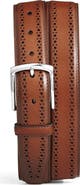 Allen Edmonds Manistee Brogued Leather Belt