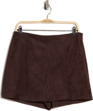 Parker Faux Leather Skort