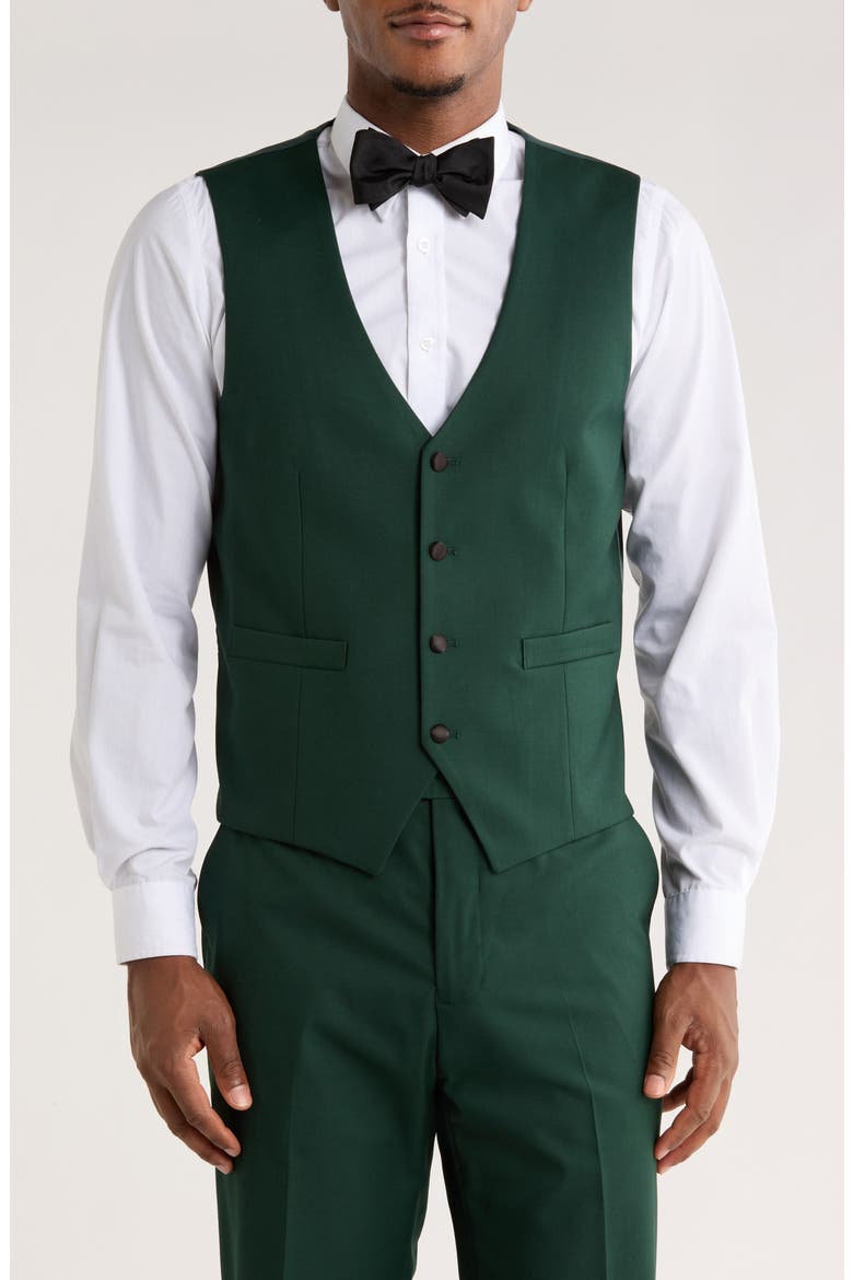 Green Shawl Collar 3-Piece Tuxedo, Alternate, color, GREEN