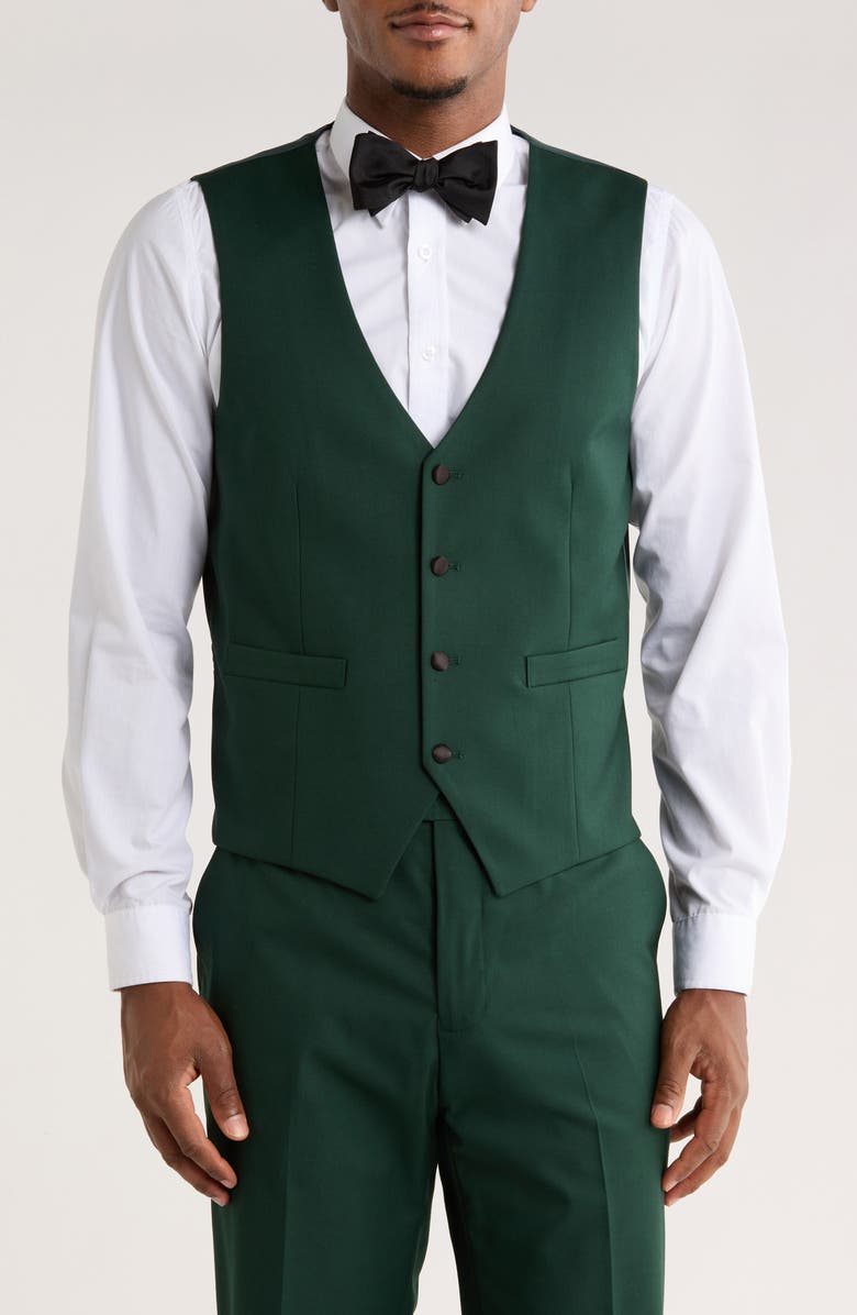 ZEGARIE Green Shawl Collar 3-Piece Tuxedo, Alternate, color, Green