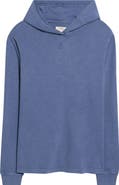 Marine Layer Luxe Slub Organic Cotton Pulllover Hoodie