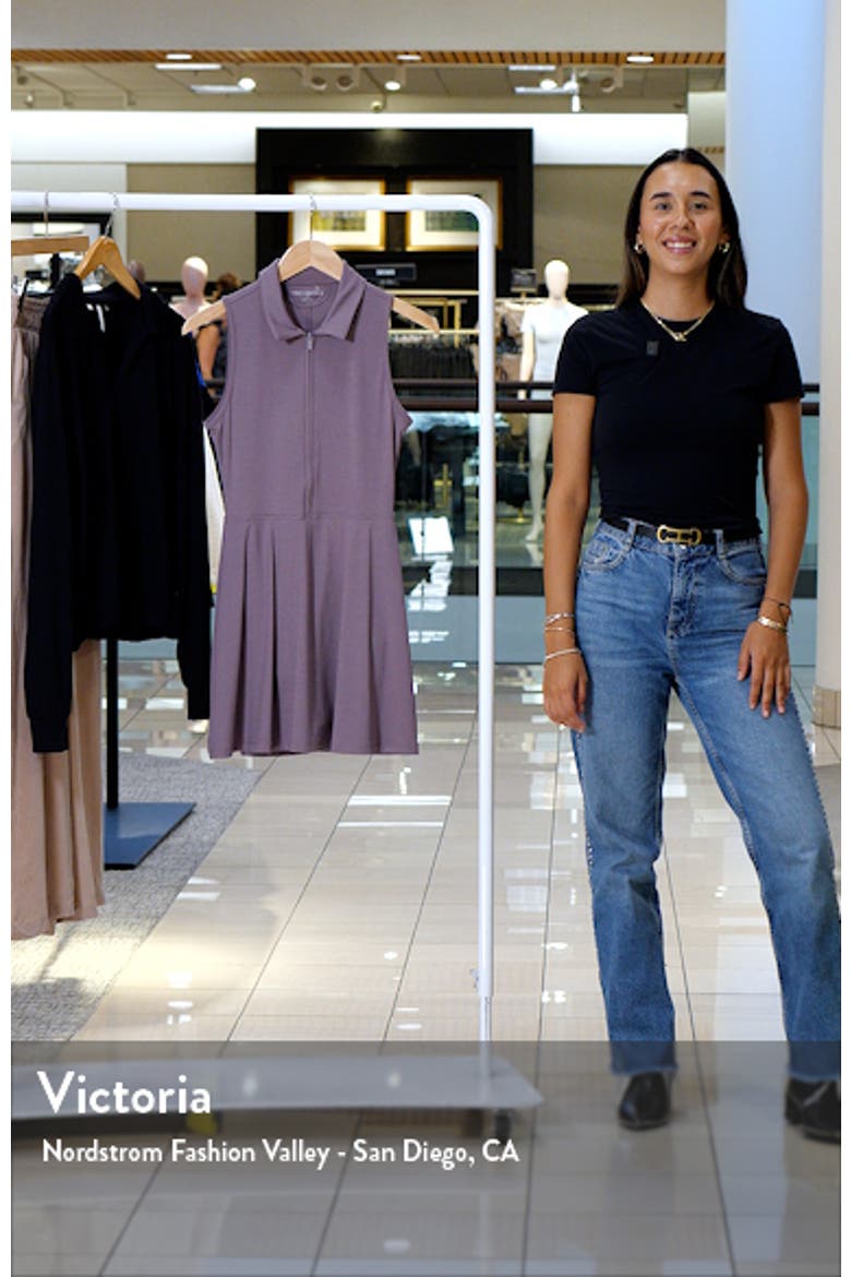 Move Half-Zip Sleeveless Dress video