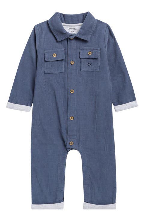 Collared Corduroy Romper (Baby)