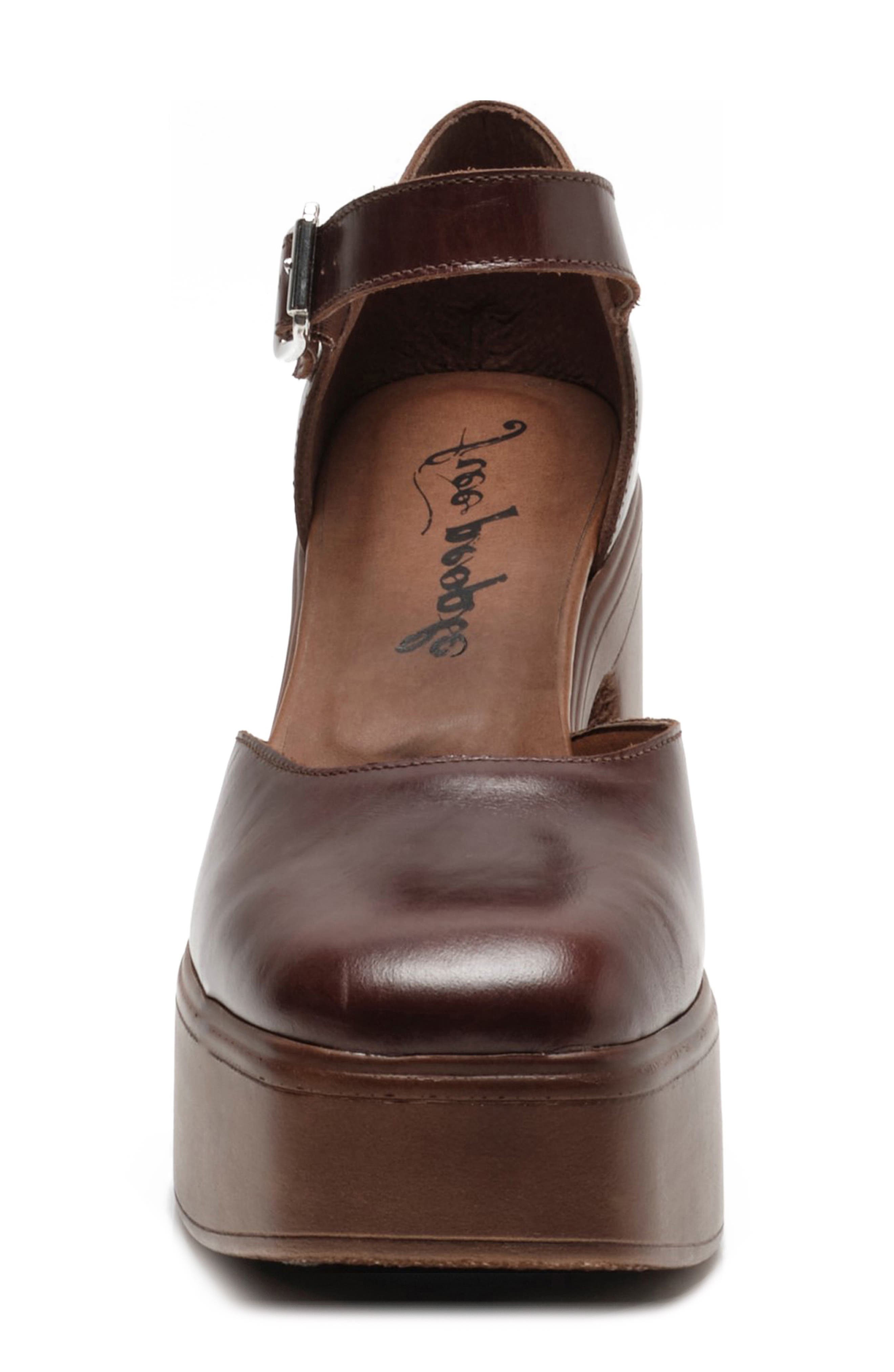 Gwen Mary Jane Platform Pump, Alternate, color, PECAN