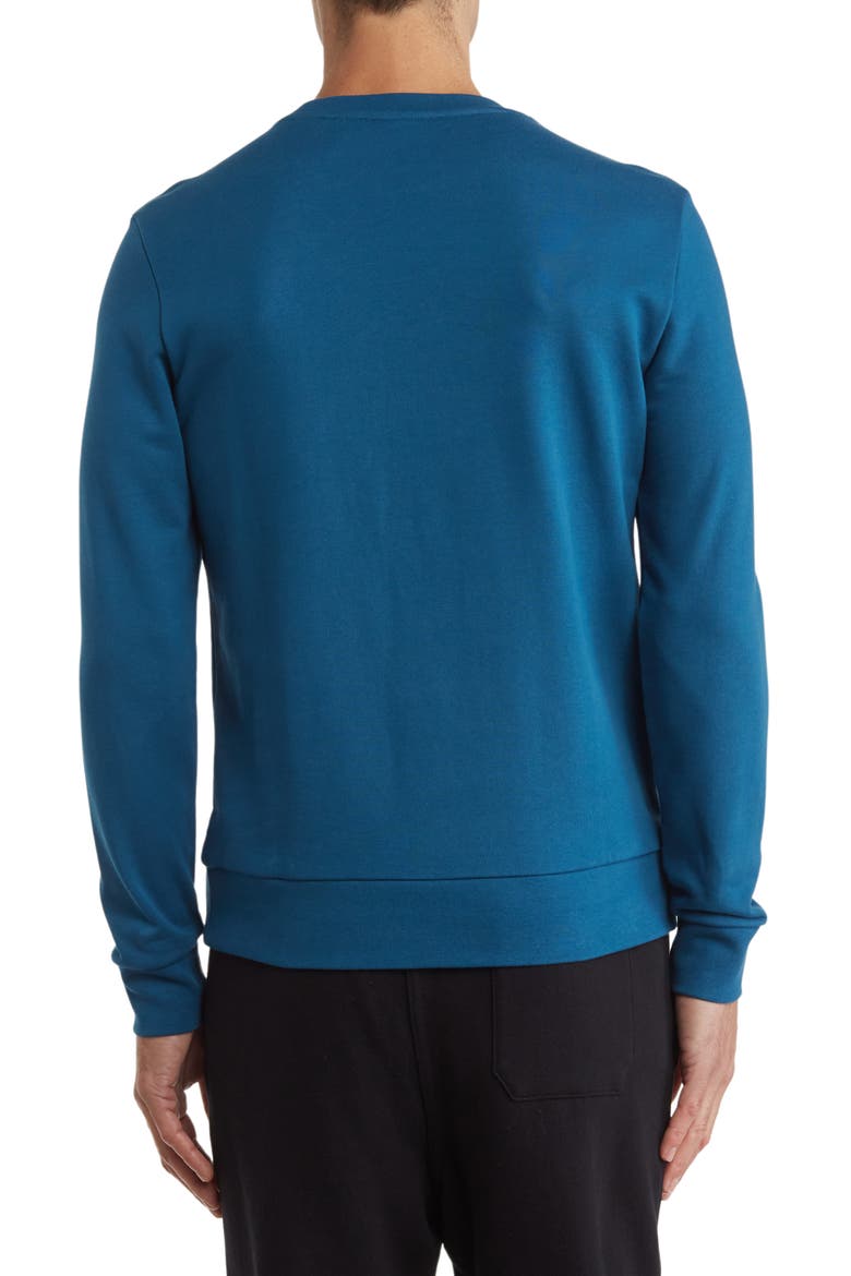 Stadler Logo Crewneck Sweatshirt, Alternate, color, MEDIUM BLUE