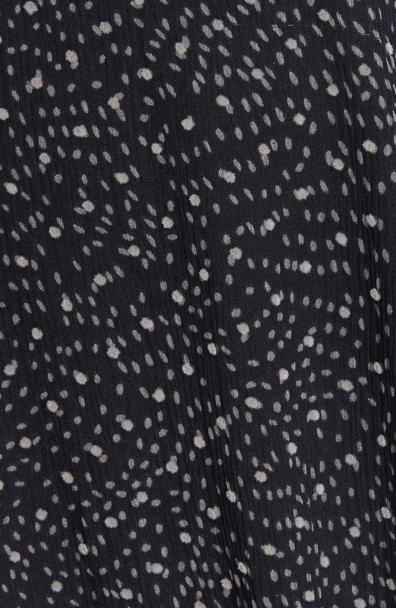 ba&sh Dolly Dotted Silk Mini Dress, Alternate, color, 