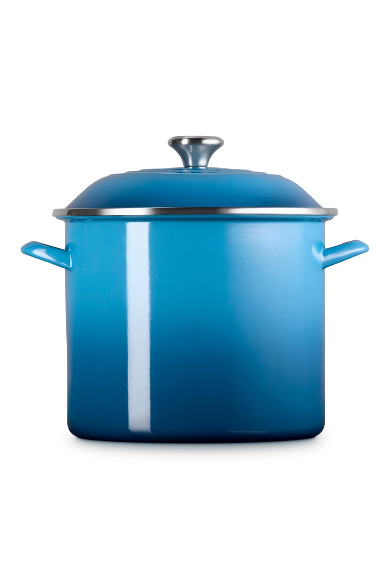 Enameled Stainless Steel Stockpot, Alternate, color, MARSEILLE