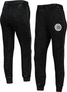 THE WILD COLLECTIVE Women's The Wild Collective Black Chicago Cubs Marble Jogger Pants
