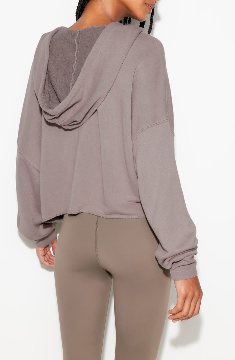 Spiritual Gangster Insignia Farrah Zip Hoodie, Alternate, color, 