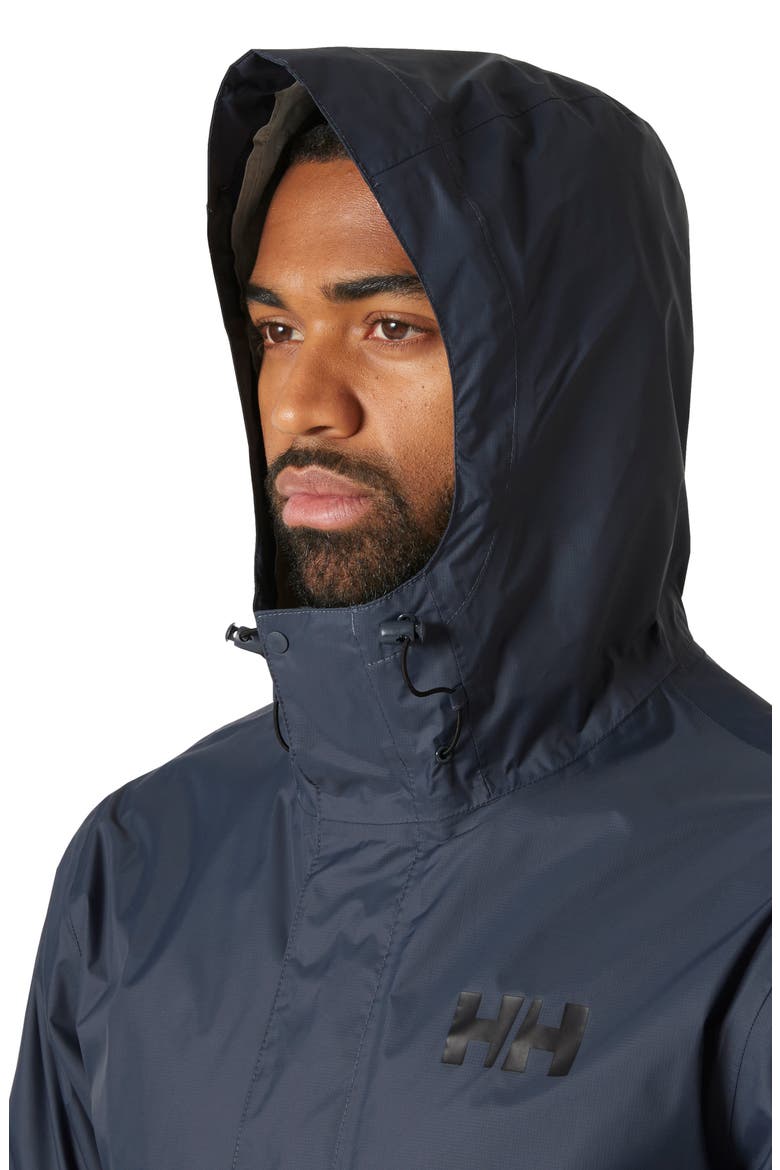 Loke 2.0 Waterproof Packable Jacket, Alternate, color, ALPINE FROST