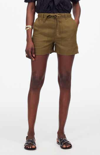 Madewell Drawstring Linen Shorts