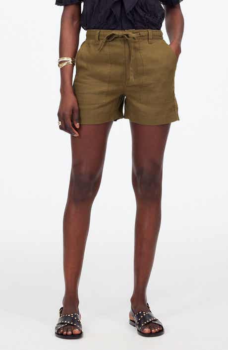 Madewell Drawstring Linen Shorts
