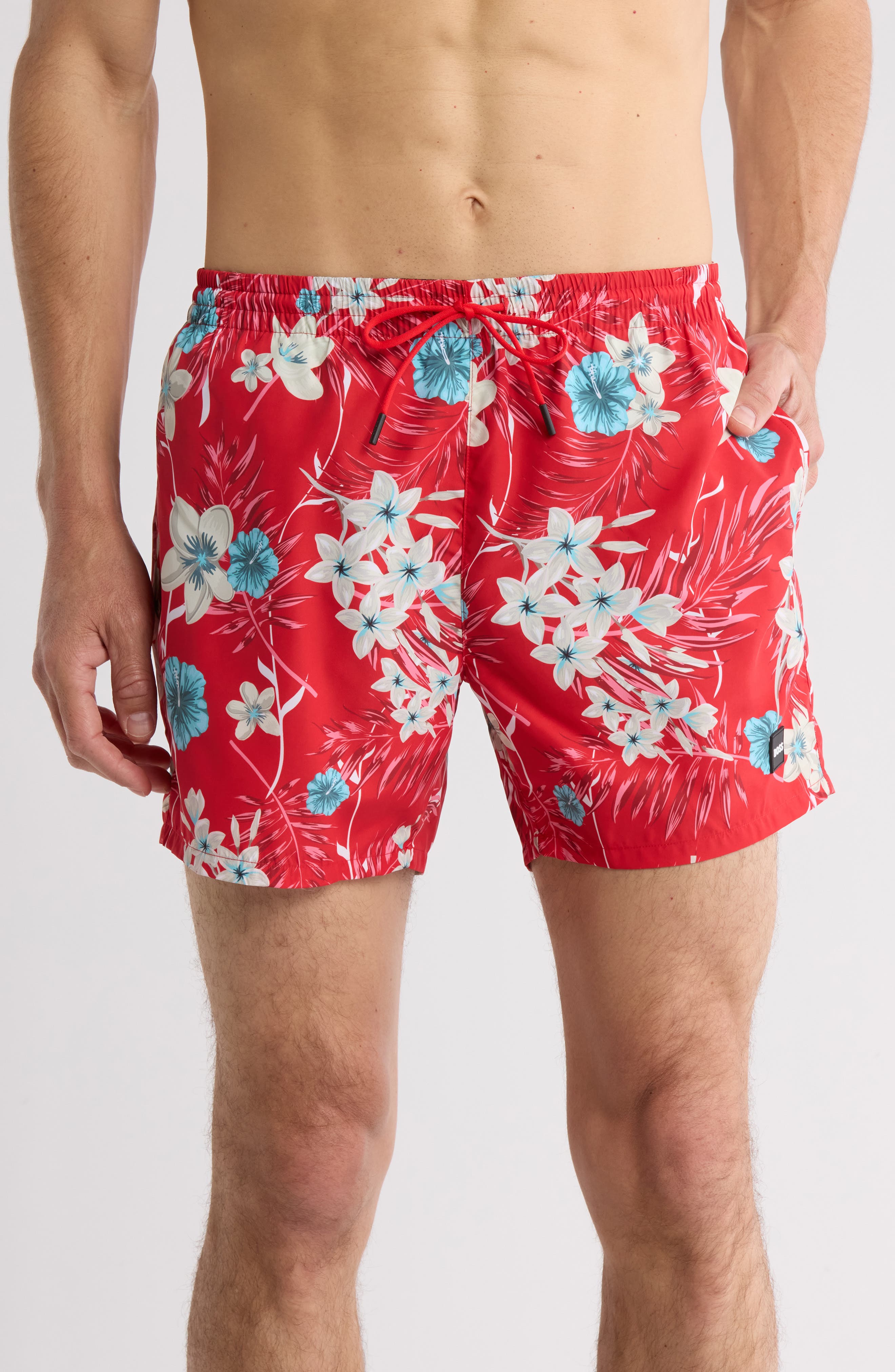 BOSS Piranha Recycled Polyester Swim Trunks