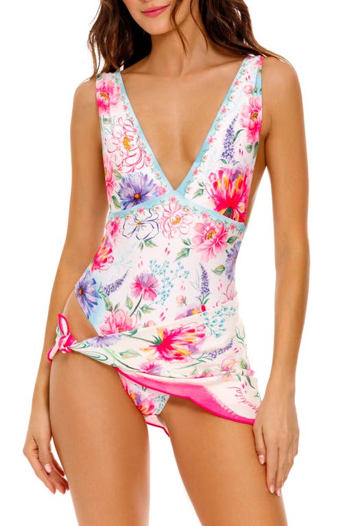 AGUA BENDITA AGUA BENDITA TULIPA CHROMA ONE-PIECE SWIMSUIT 