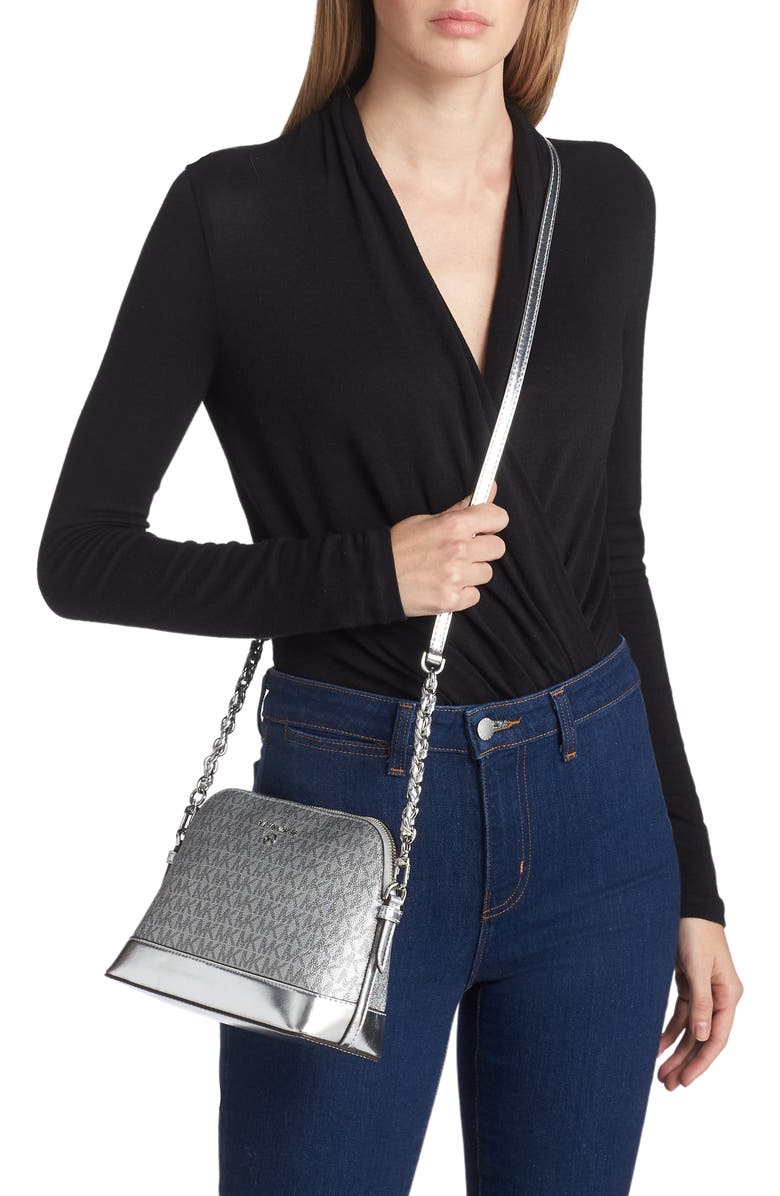 MICHAEL Michael Kors Jet Set Charm Large Dome Crossbody Bag, Alternate, color,