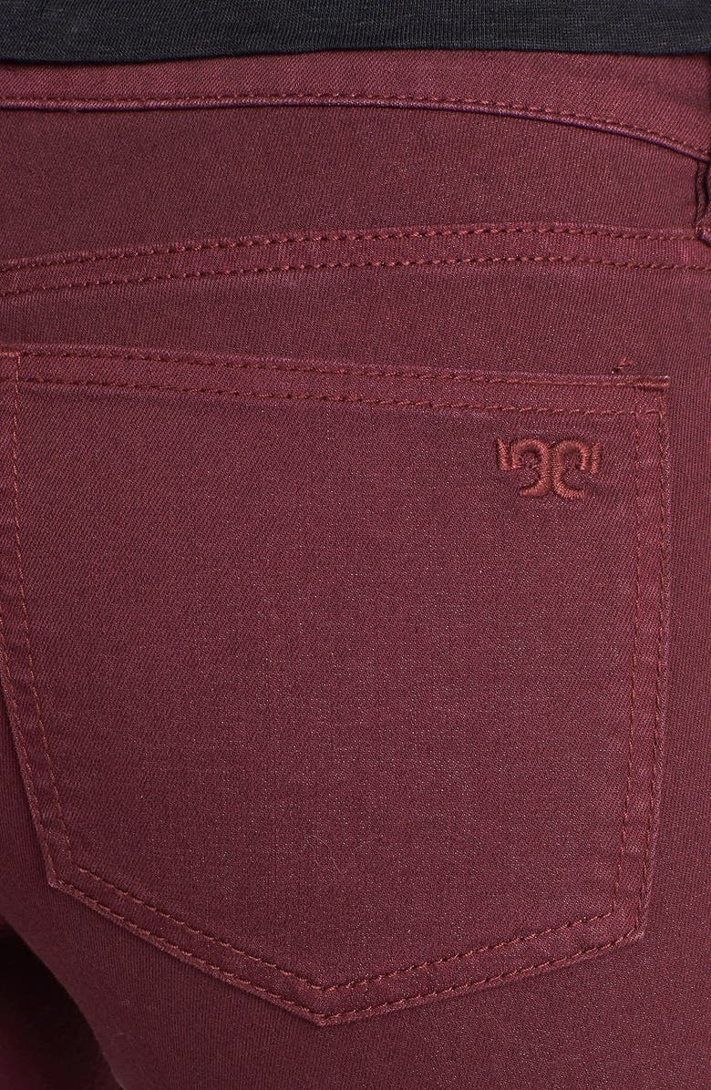 Tory Burch 'Ivy' Colored Super Skinny Jeans, Alternate, color, 